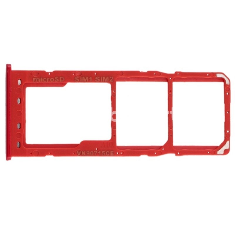Support Dual Sim Card + Micro SD Red Samsung SM-A105 A10