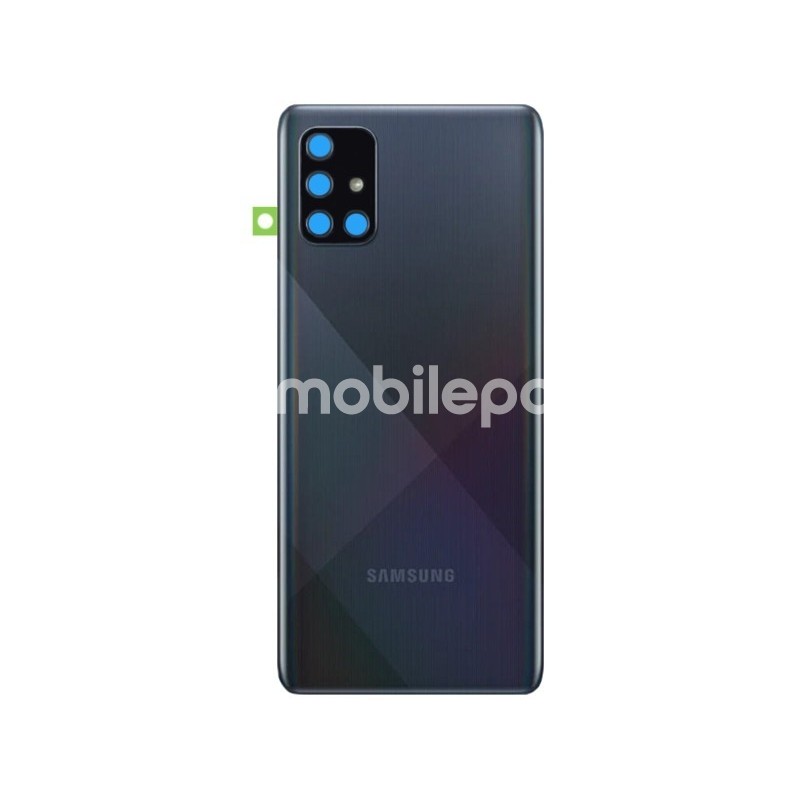 Rear Cover Black + Samsung SM-A715 A71 Ori