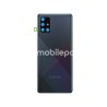 Rear Cover Black + Samsung SM-A715 A71 Ori