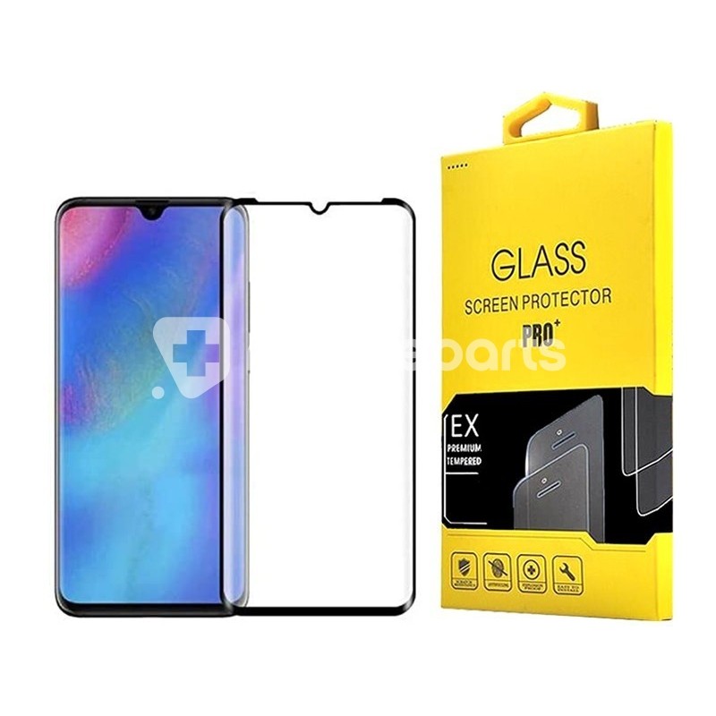 Tempered Glass Black 9H Huawei P30 Lite