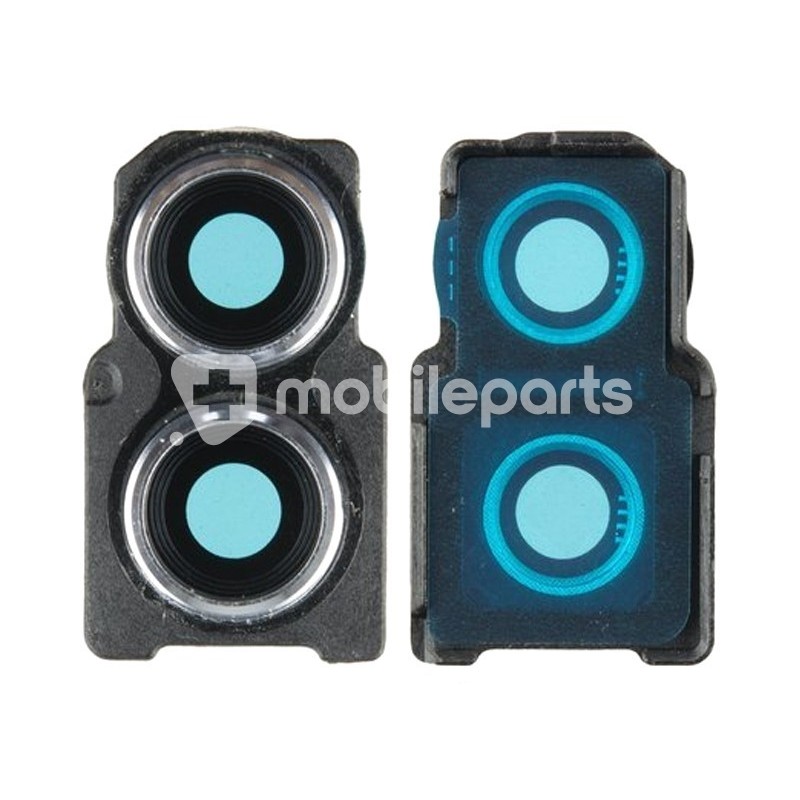 Rear Camera Lens + Frame Silver Honor 10 Lite