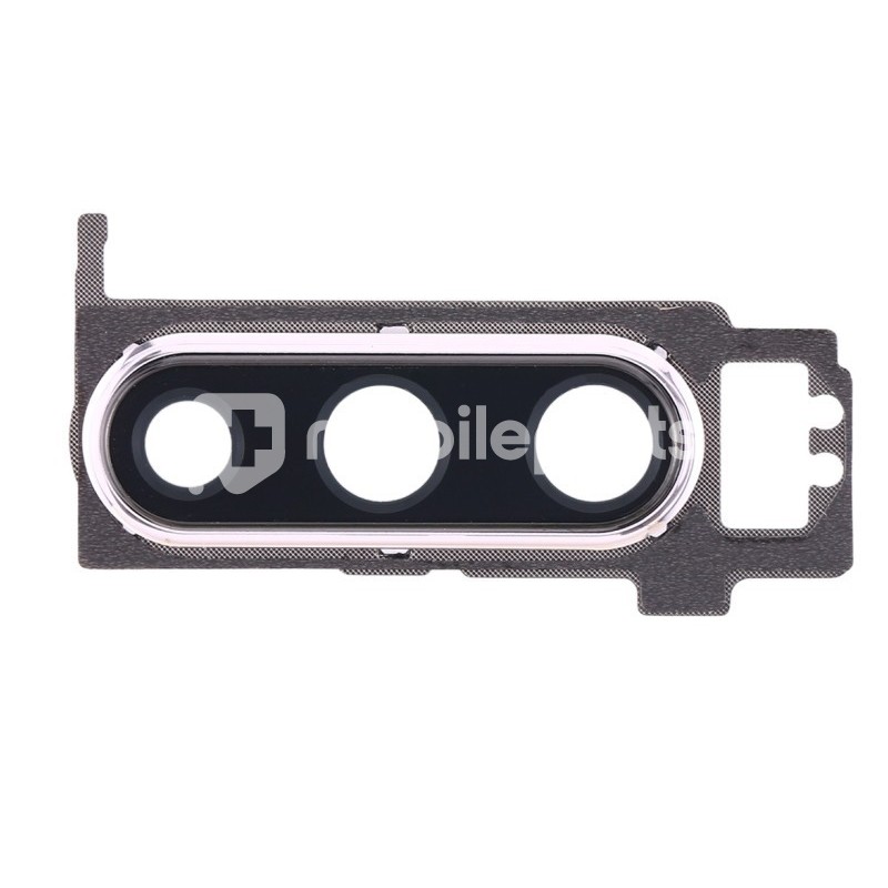 Camera Lens + Frame White Huawei P30