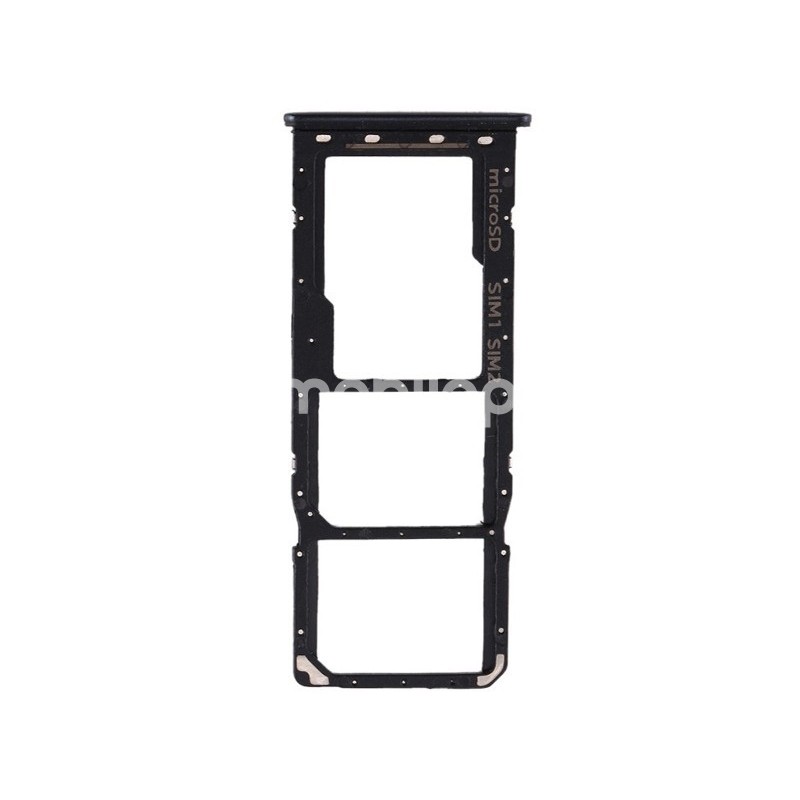 Sim Card + Micro SD Tray Black Samsung SM-A505 A50