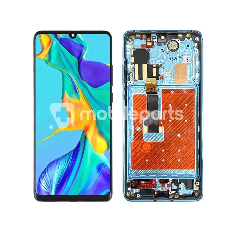 Display Touch + Frame Aurora Blue Huawei P30 Pro (Pulled)
