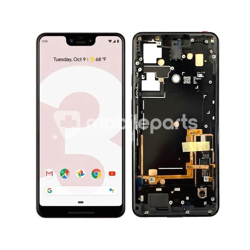 Display Touch + Frame Black Google Pixel 3 XL (OLED)