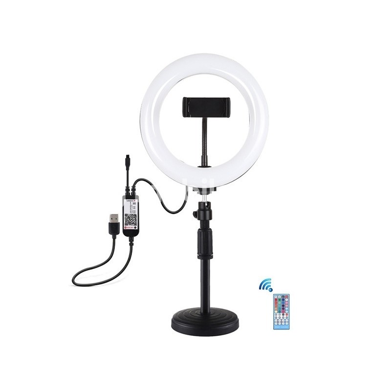 i-Selfie 7.9 inch 20 cm RGB Light + Phone Stand