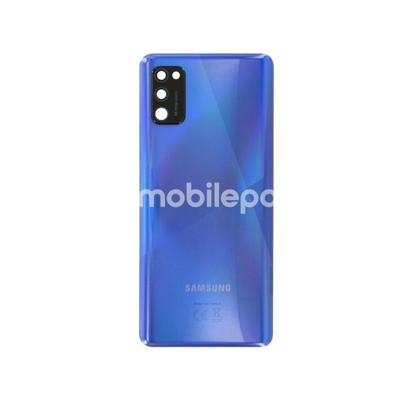 Rear Cover Blue + Camera Lens Samsung SM-A415 A41
