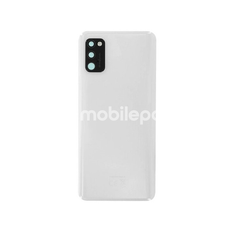 Rear Cover White + Camera Lens Samsung SM-A415 A41