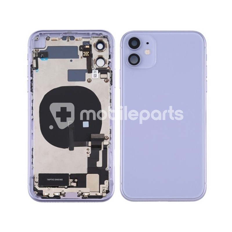 Back Cover Full Parts Purple iPhone 11 No Logo