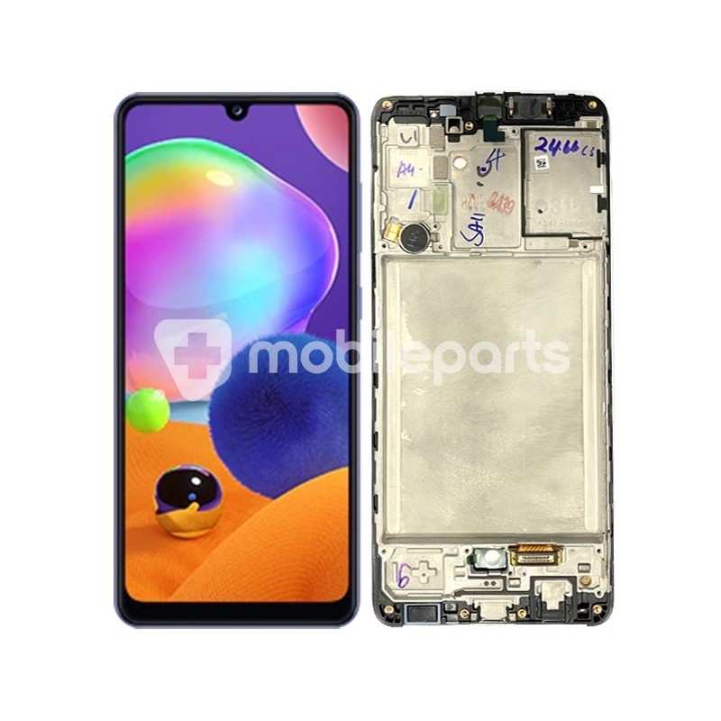 Display Touch + Frame Black Samsung SM-A315 A31 Ori