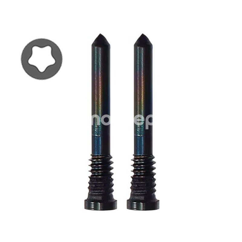 Charging Port Screws Black iPhone 16 - 16+ - 16 Pro - 16 Pro Max