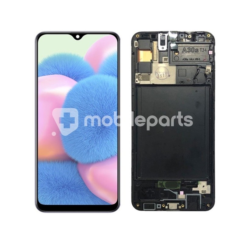 Display Touch + Frame Black Samsung SM-A307 A30S (OLED)
