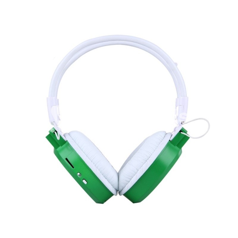Stereo Headphone Sport + LCD Screen Green
