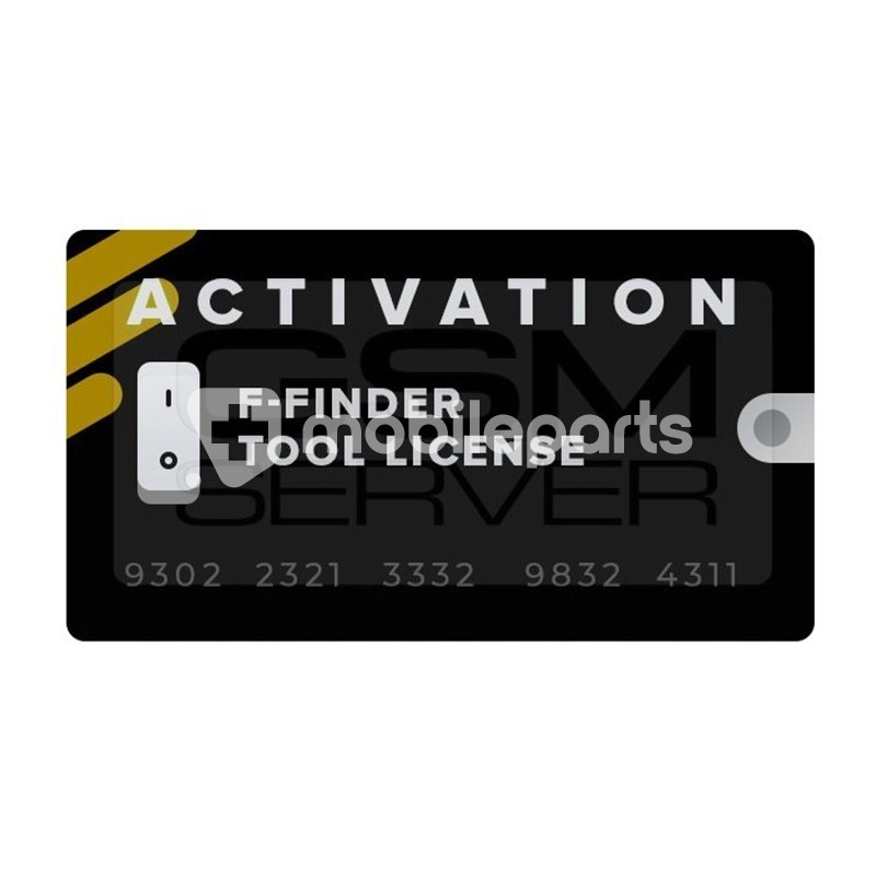 Activation F-Finder Tool License