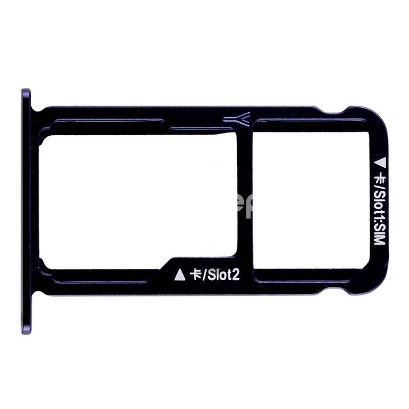 Sim Card + Micro SD Tray Black Honor 8