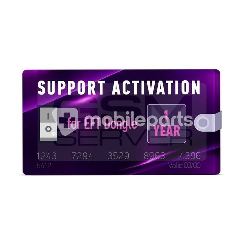 EFT Dongle 1 Year Support Activation