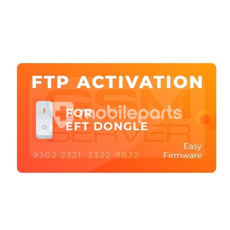 FTP Activation For EFT Dongle