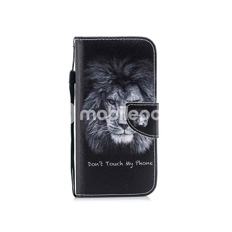 Leather Case TPU+PU Lion iPhone XR