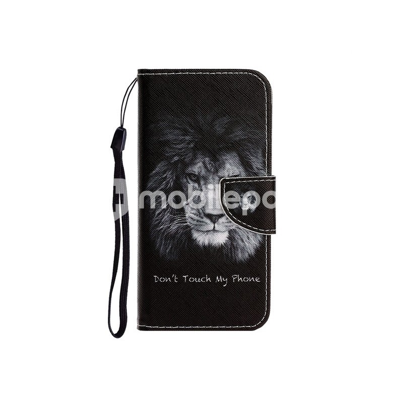 Leather Case TPU+PU Lion iPhone XS Max