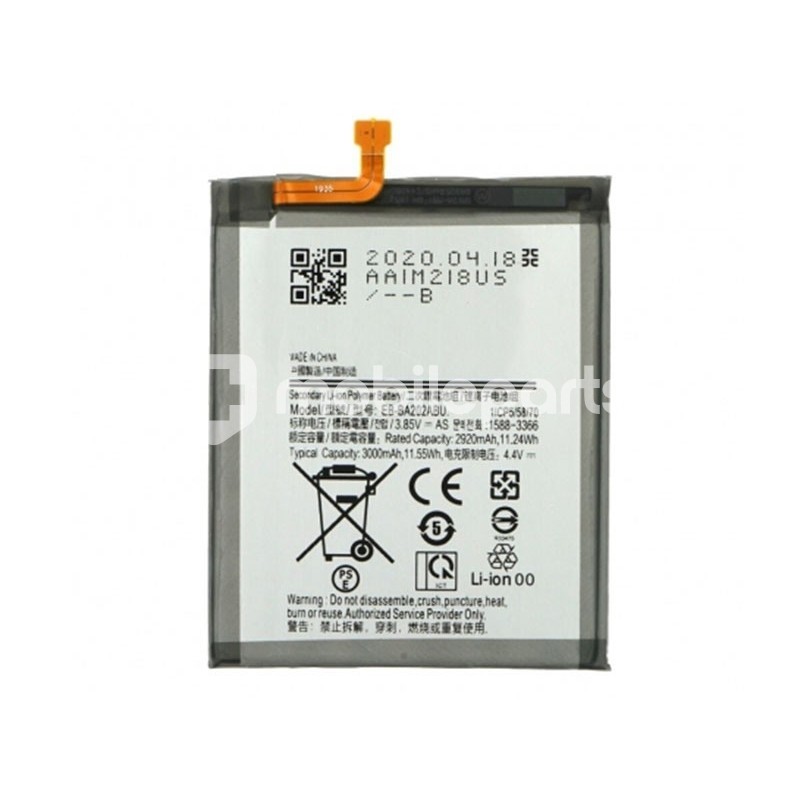 Battery EB-BA202ABU 3000mAh Samsung SM-A202 A20e No Logo