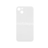 Rear Cover White iPhone 13 Big Hole (No Logo)