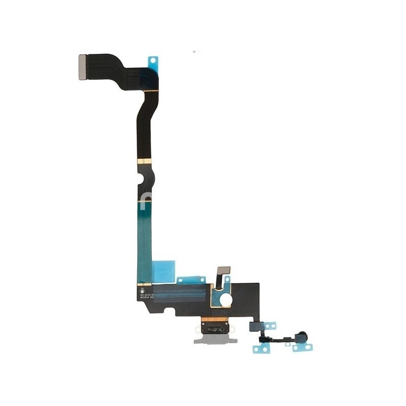 Charging Connector Grey Flex Cable iPhone XS Max (PULLED)