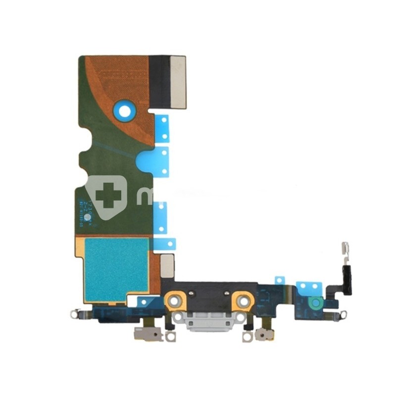 Charging Connector Grey Flex Cable iPhone 8 (PULLED)