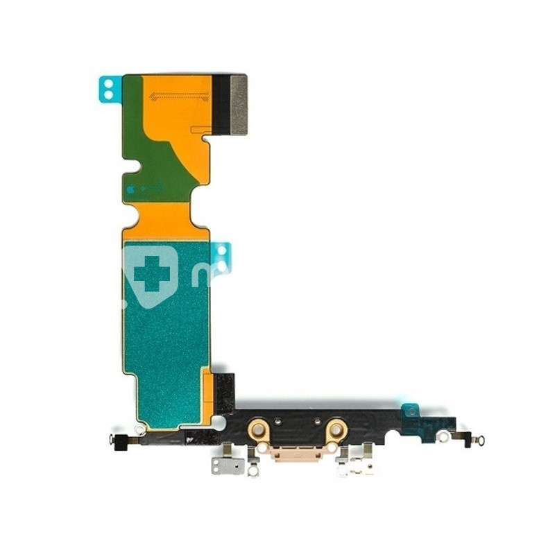 Charging Connector Gold Flat Cable iPhone 8 Plus (TOP)