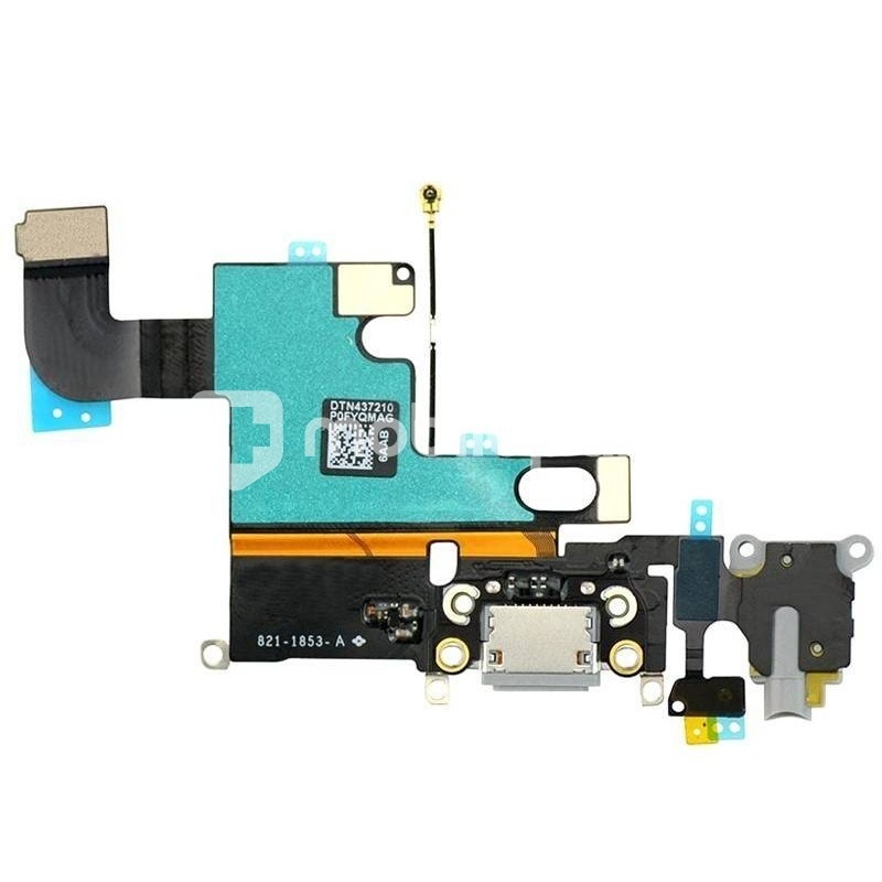 Charging Connector Dark Grey Flat Cable iPhone 6 (TOP)