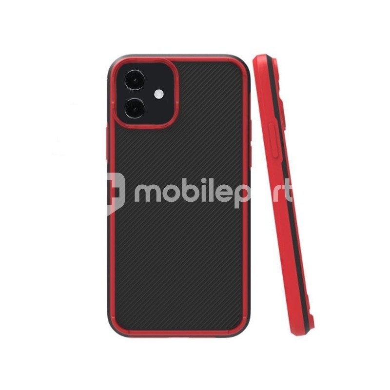 Protective Case Shockproof Red iPhone 12