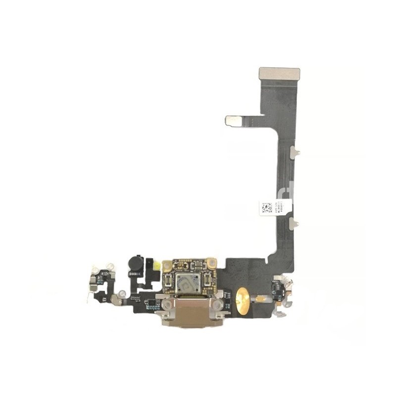 Charging Connector Flat Cable Gold iPhone 11 Pro (PULLED)