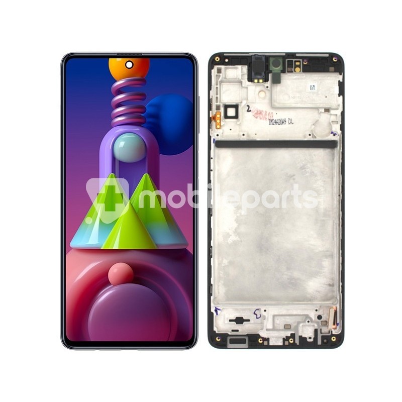 Display Touch + Frame Black Samsung SM-M515 M51 Ori
