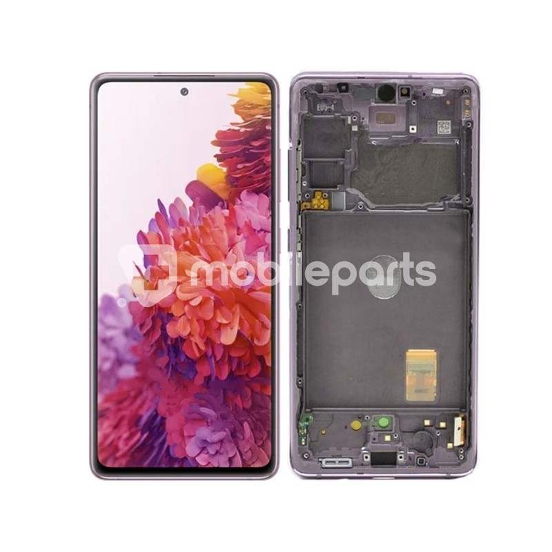 Display Touch + Frame Purple Samsung SM-G780 - G781 (B-G) S20 FE Ori