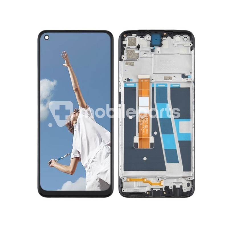 Display Touch + Frame Black Oppo A52 (IPS)
