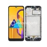 Display Touch + Frame Black Samsung SM-M215 M21 - M30s Ori