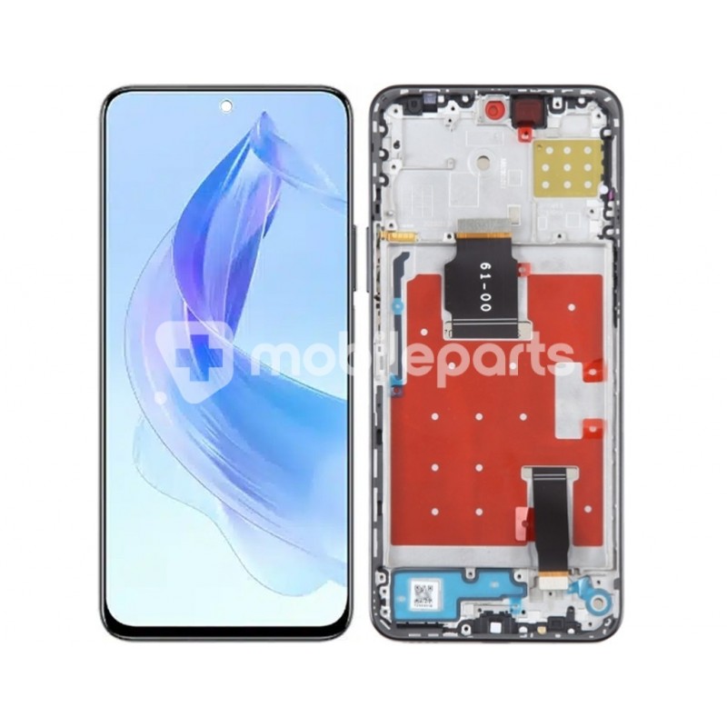 Display Touch + Frame Titanium Silver Honor X8a - Honor 90 Lite (IPS)