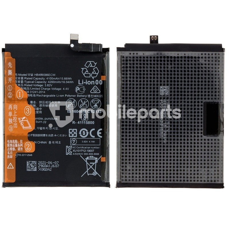 Battery HB486586ECW 4200mAh Huawei P40 Lite No Logo