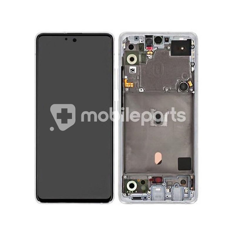 Display Touch White + Frame Samsung SM-A516 A51 5G
