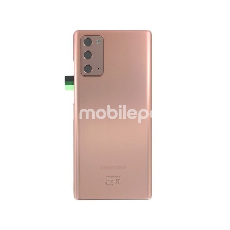Rear Cover Bronze + Camera Lens Samsung SM-N981 Note 20 Ori