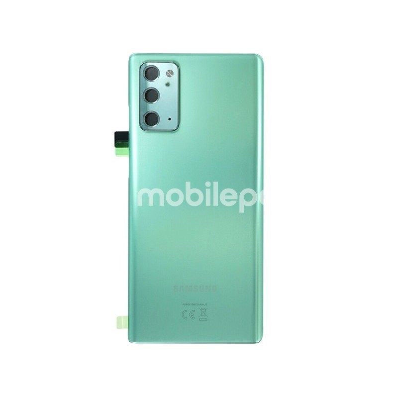 Rear Cover Green + Camera Lens Samsung SM-N981 Note 20 Ori