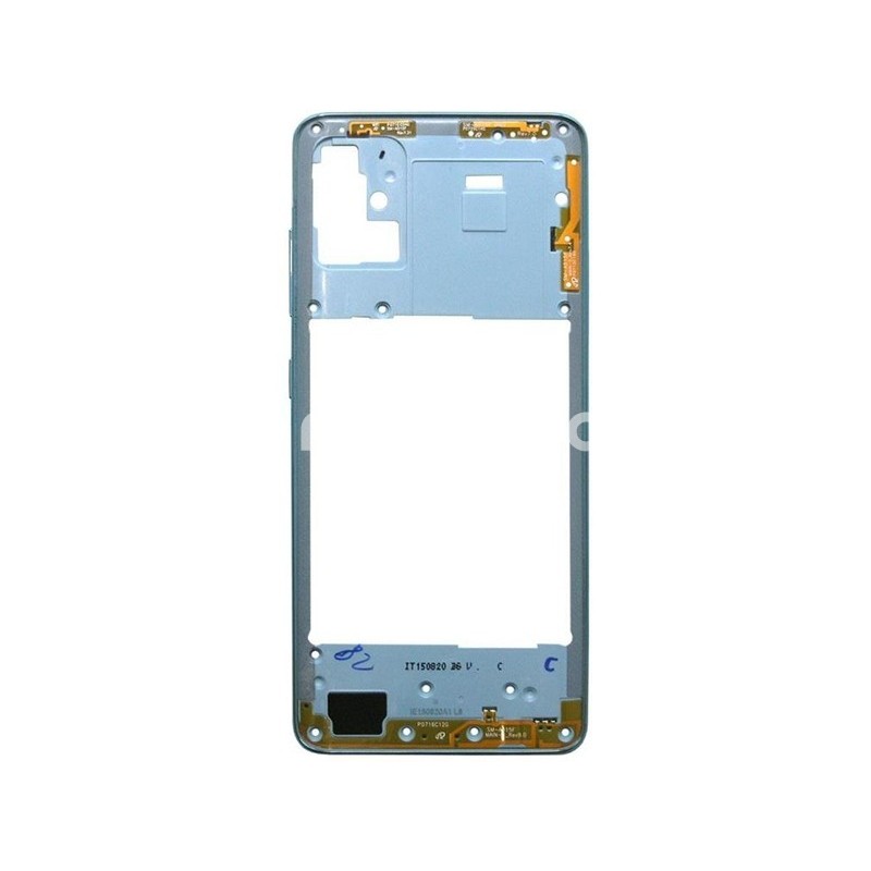 Middle Frame Blue Samsung SM-A515 A51 Ori