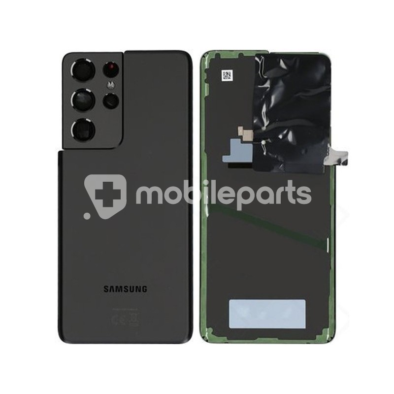 Rear Cover Phantom Black + Camera Lens Samsung SM-G998 S21 Ultra 5G Ori