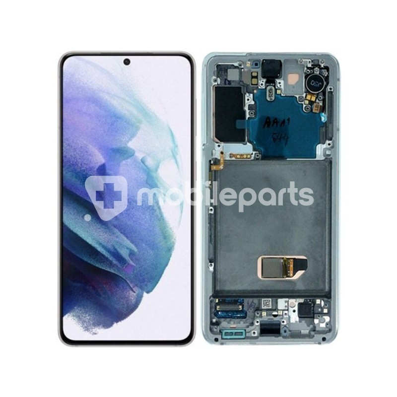 Display Touch + Frame White Samsung SM-G991 S21 Ori