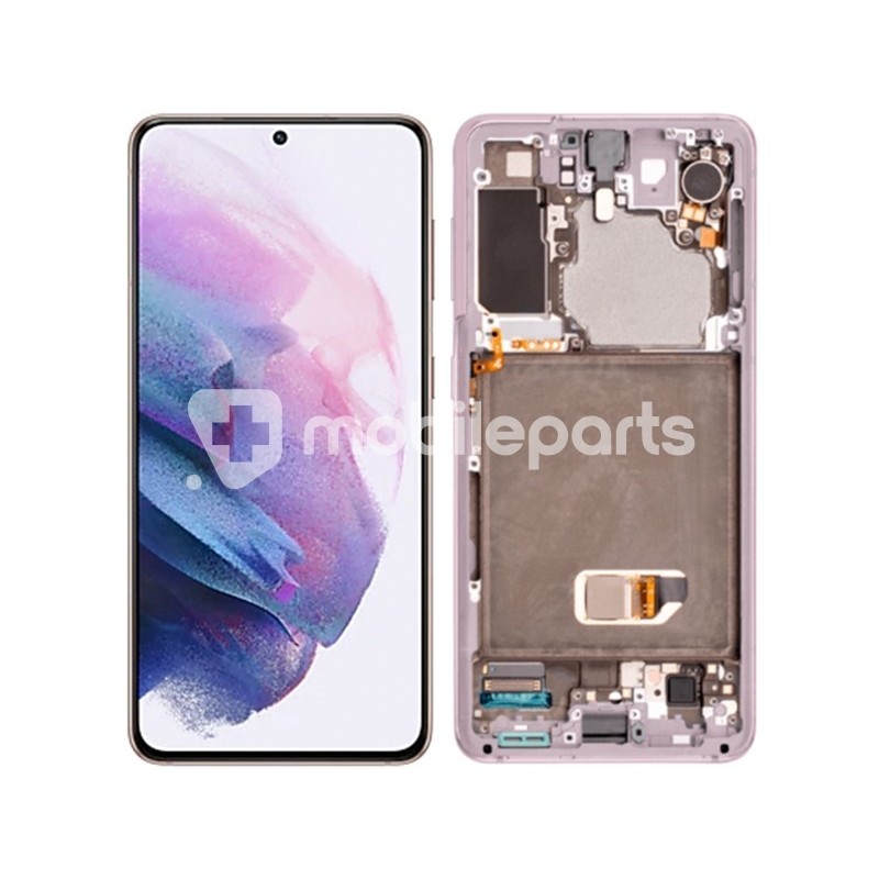 Display Touch + Frame Violet Samsung SM-G991 S21 Ori