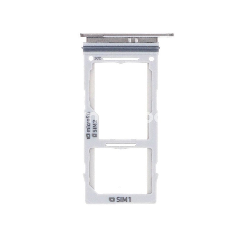 Sim Tray + MicroSD Tray Prism Black Samsung SM-G975 S10 Plus Ori