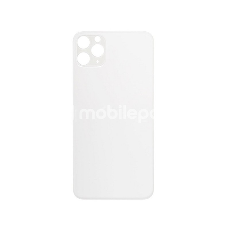 Rear Cover White iPhone 11 Pro Big Hole (No Logo)