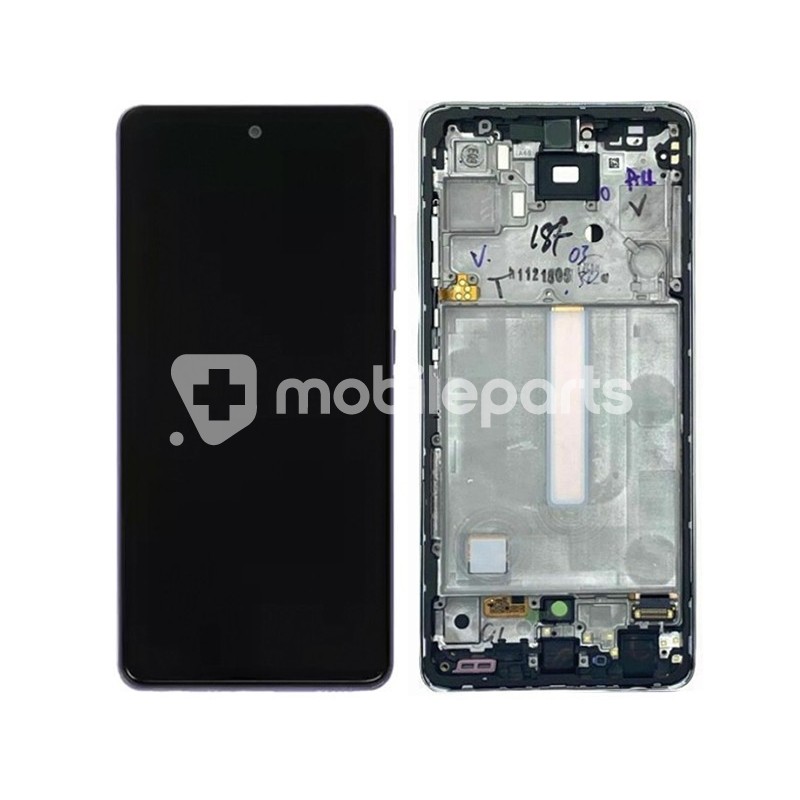 Display Touch + Frame White Samsung SM-A525 - A526 A52 Ori