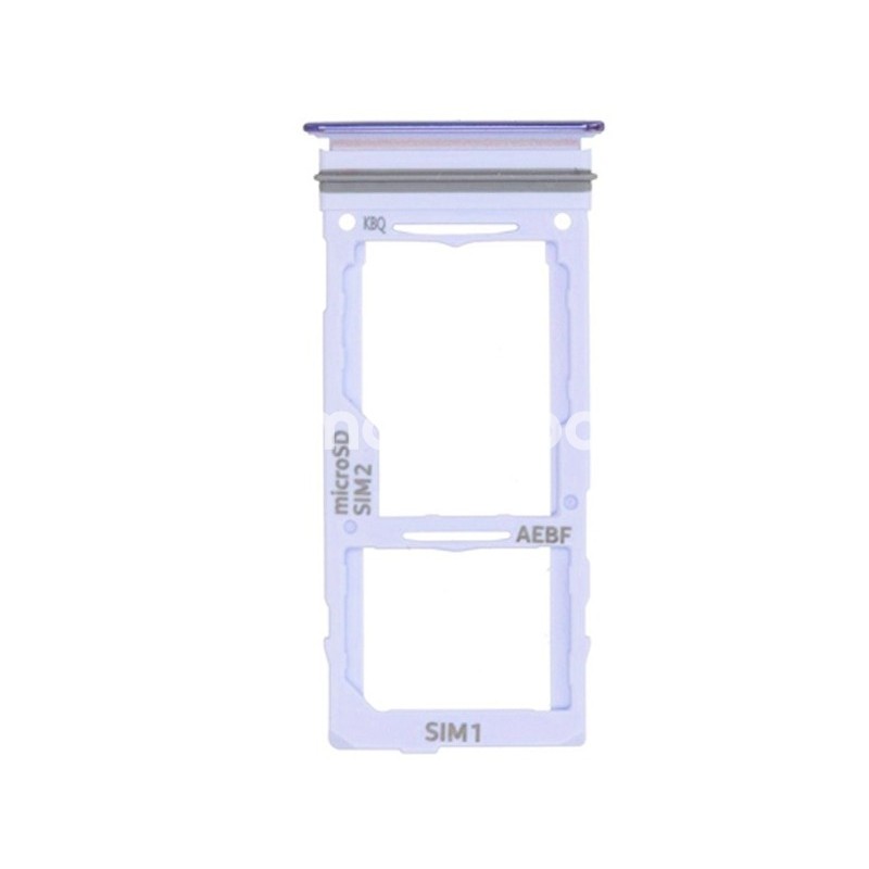 Dual Sim Card + Micro SD Violet Samsung SM-A525 - A526 A52