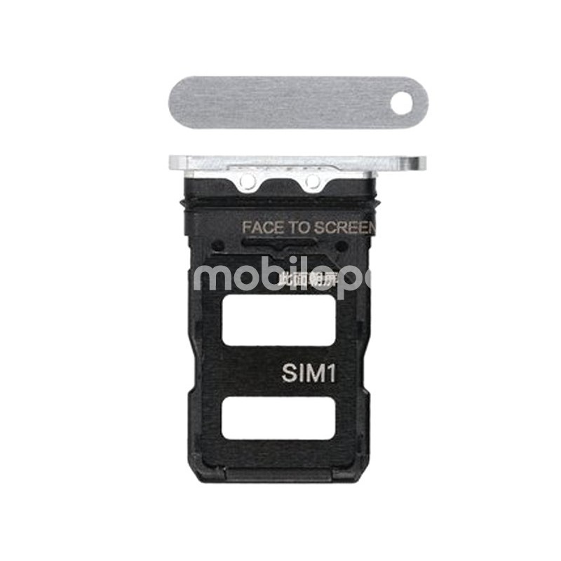 Dual Sim Card Tray Silver Xiaomi Mi 11 5G