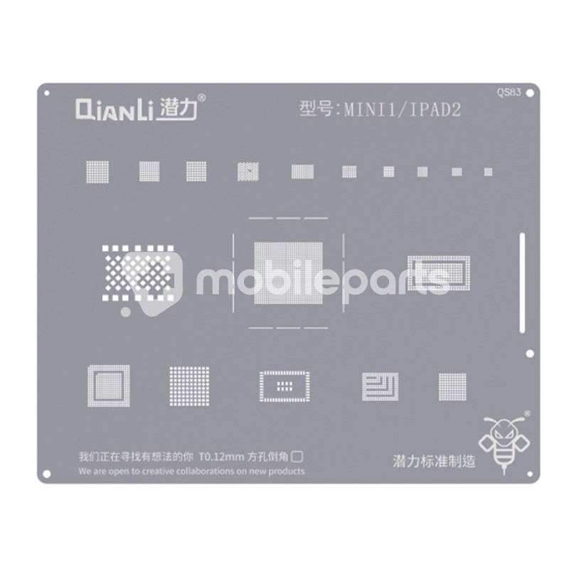 Qianli Stencil QS83 iPad Mini 1 - iPad 2